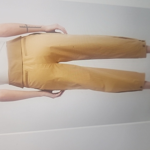 FRAME FOLDOVER TROUSER SIZE 10 CROPPED - Picture 2 of 6